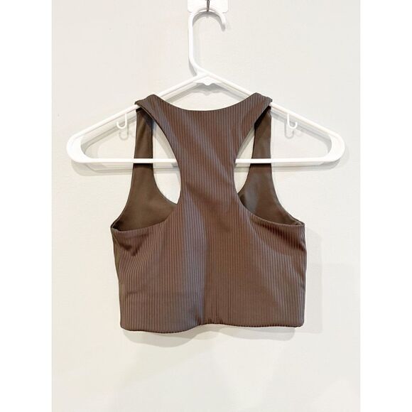 Girlfriend collective SET of ribbed leggings and Paloma bra cypress green - Picture 8 of 8